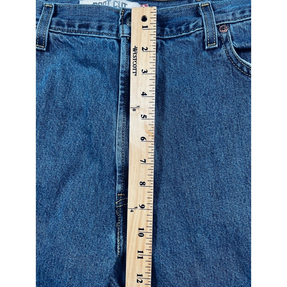 Levi's 517 Boot Cut Jeans Mens 38x38 (36x34 Actual) Blueโ Denim Medium Wash READ - Picture 8 of 15